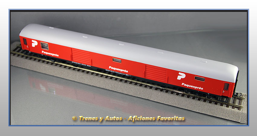 Furgón D8 "Paquexprés" - Renfe
