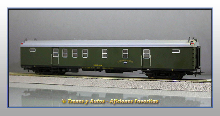 Furgón correos Serie 5000 - Renfe
