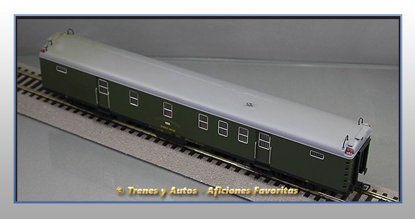 Furgón correos Serie 5000 - Renfe