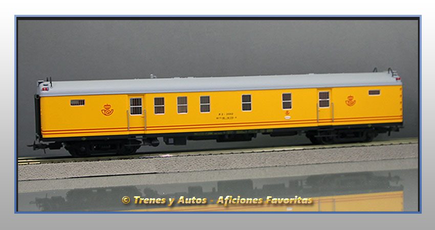Furgón correos Serie 2000 P.2 2002 - Renfe