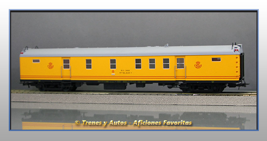 Furgón correos Serie 2000 P.2 2002 - Renfe