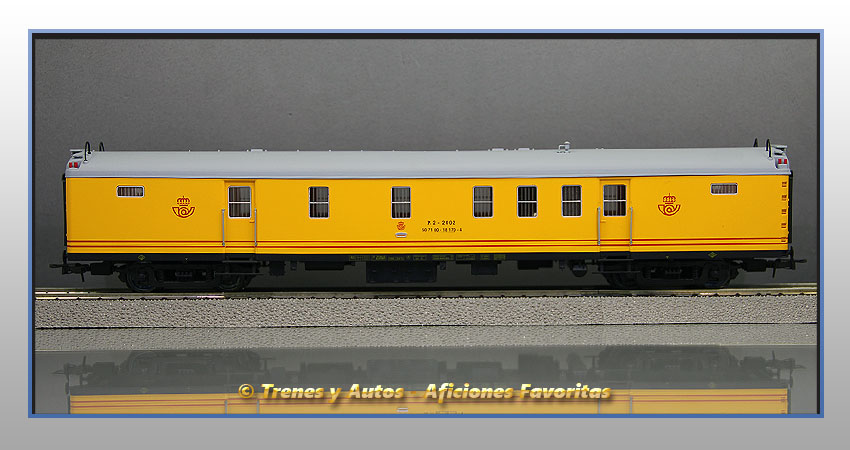 Furgón correos Serie 2000 P.2 2002 - Renfe