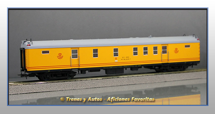 Furgón correos Serie 2000 P.2 2002 - Renfe