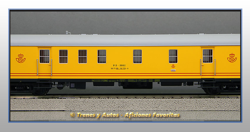 Furgón correos Serie 2000 P.2 2002 - Renfe