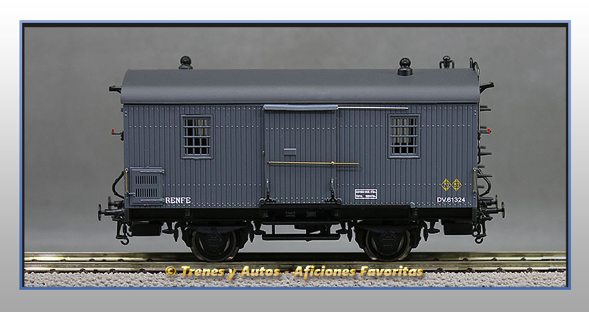 Furgón paquetería Serie DV.61324 - Renfe