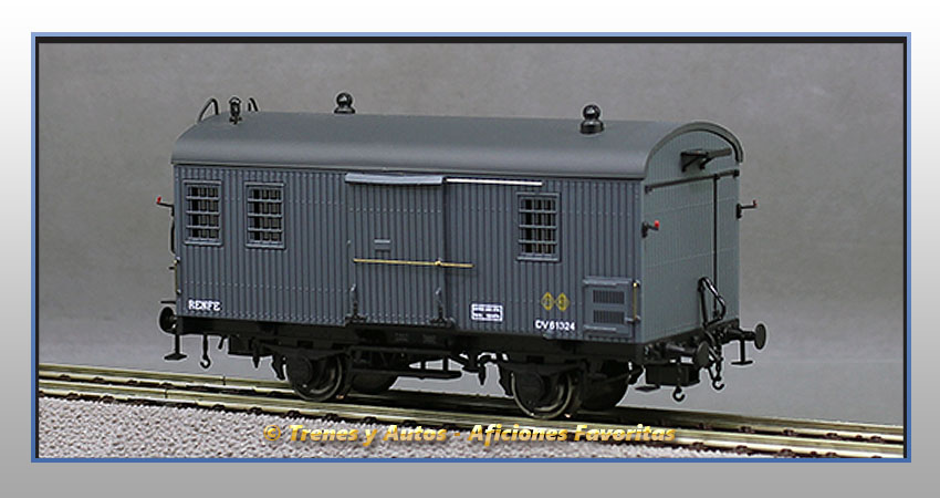 Furgón paquetería Serie DV.61324 - Renfe
