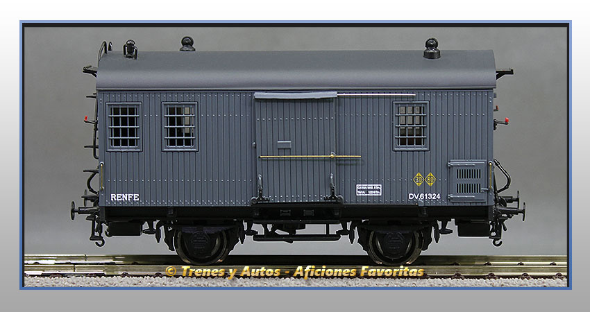 Furgón paquetería Serie DV.61324 - Renfe