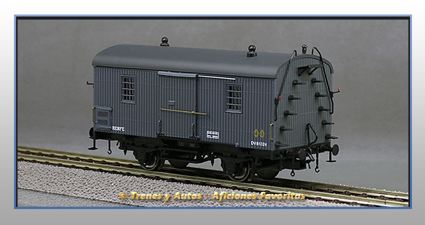 Furgón paquetería Serie DV.61324 - Renfe