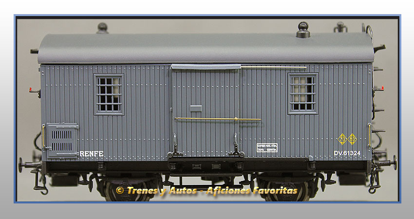 Furgón paquetería Serie DV.61324 - Renfe
