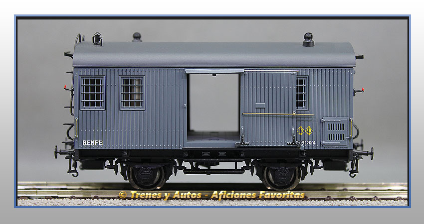Furgón paquetería Serie DV.61324 - Renfe