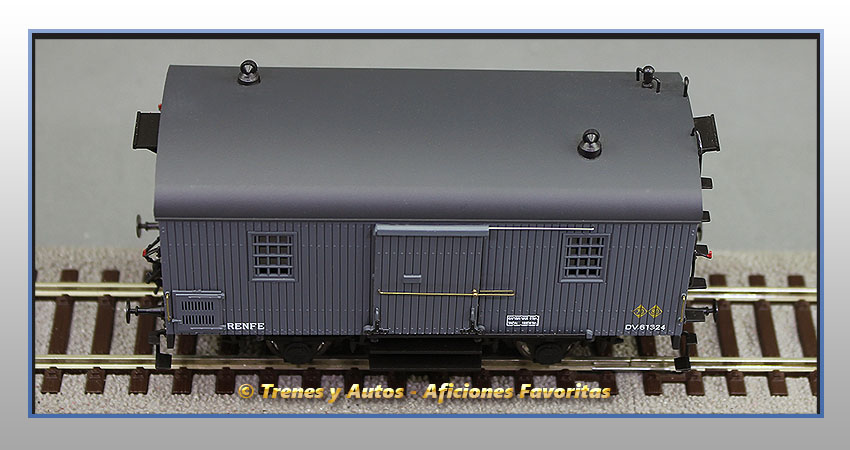 Furgón paquetería Serie DV.61324 - Renfe