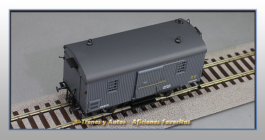 Furgón paquetería Serie DV.61324 - Renfe