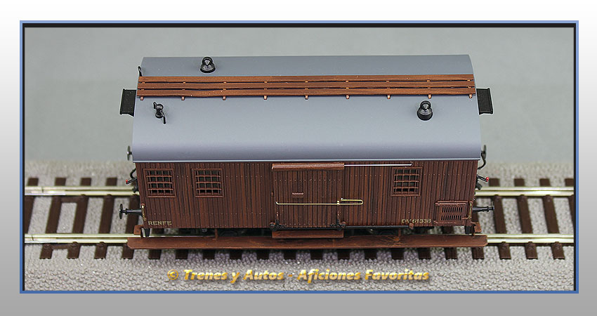 Furgón paquetería Serie DV.61338 - Renfe