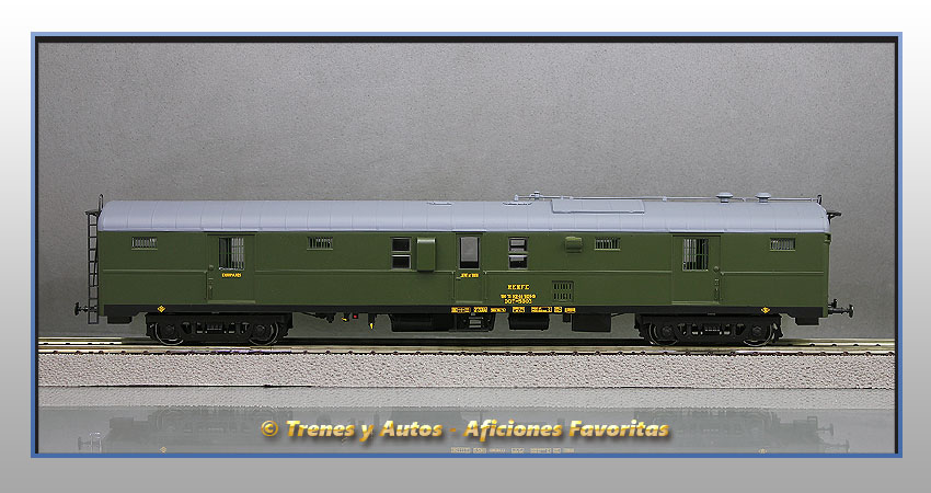 Furgón equipajes Serie 5000 DDT-5003 - Renfe