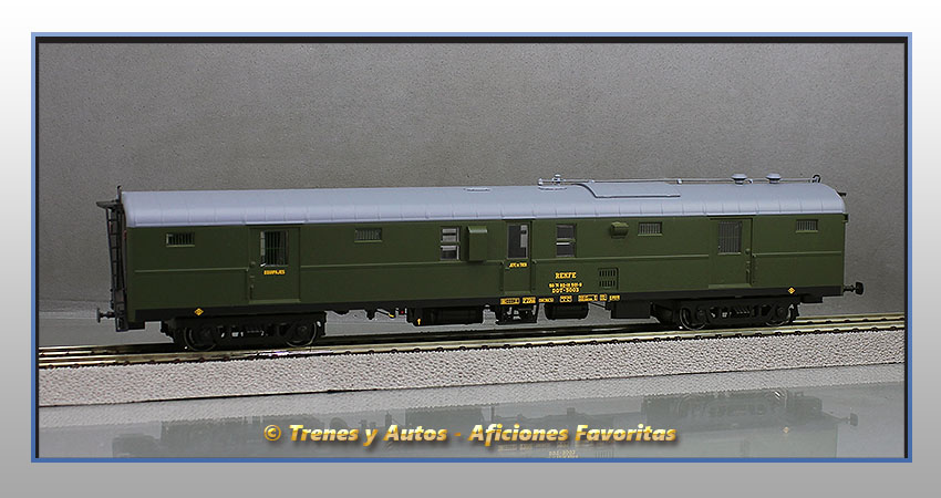 Furgón equipajes Serie 5000 DDT-5003 - Renfe