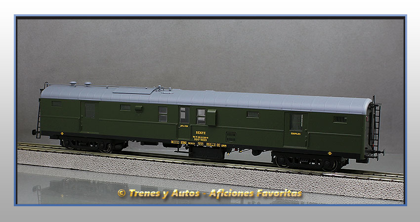 Furgón equipajes Serie 5000 DDT-5003 - Renfe
