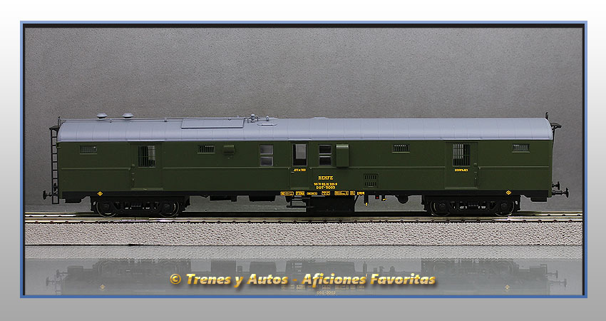 Furgón equipajes Serie 5000 DDT-5003 - Renfe