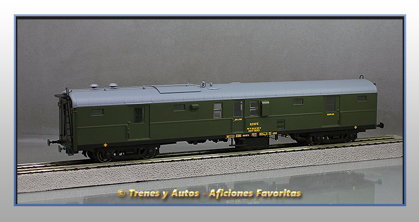 Furgón equipajes Serie 5000 DDT-5003 - Renfe