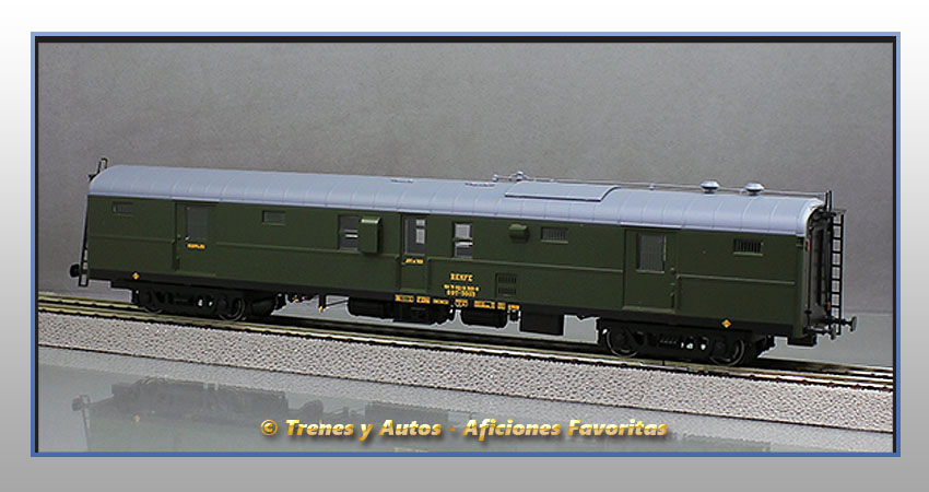 Furgón equipajes Serie 5000 DDT-5003 - Renfe