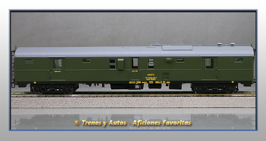 Furgón equipajes Serie 5000 DDT-5003 - Renfe