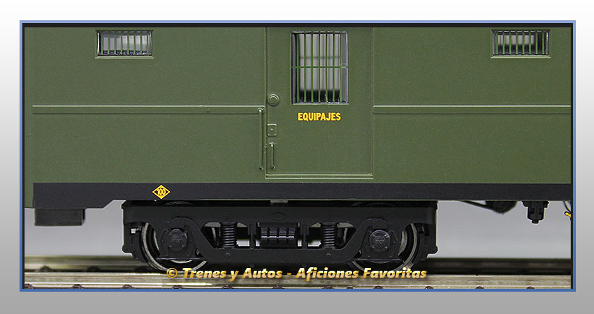 Furgón equipajes Serie 5000 DDT-5003 - Renfe