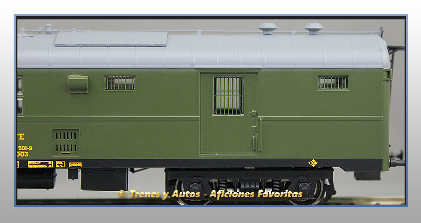 Furgón equipajes Serie 5000 DDT-5003 - Renfe