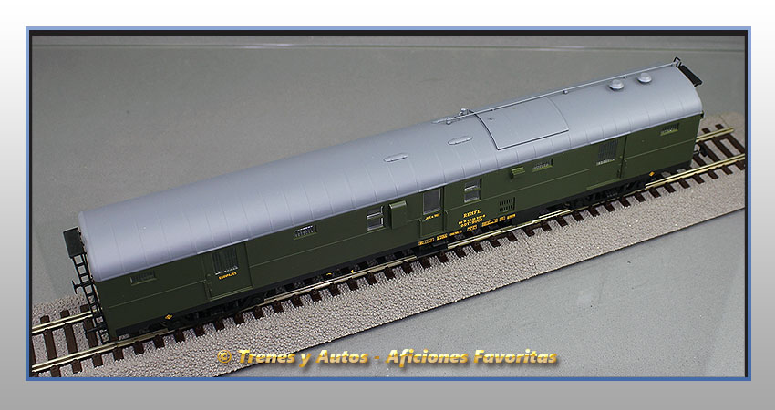 Furgón equipajes Serie 5000 DDT-5003 - Renfe