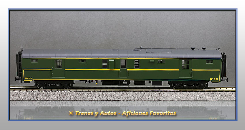 Furgón equipajes Serie 5000 DDT-5013 - Renfe