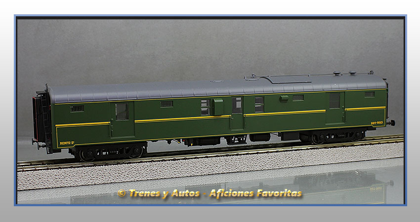 Furgón equipajes Serie 5000 DDT-5013 - Renfe
