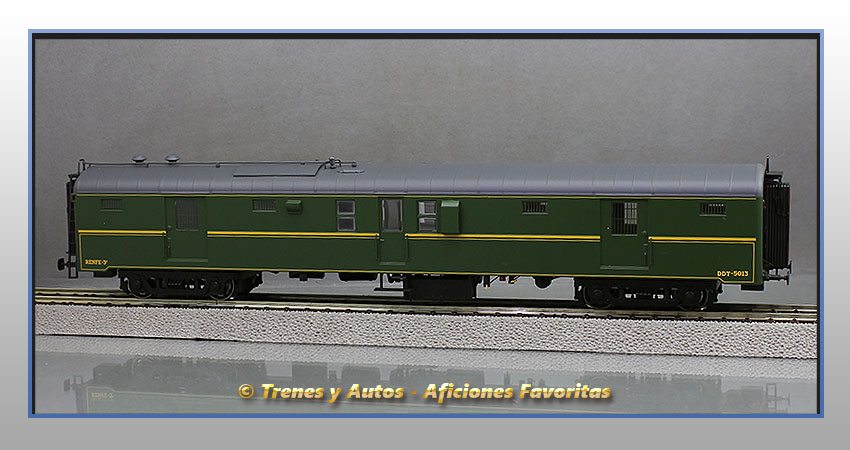 Furgón equipajes Serie 5000 DDT-5013 - Renfe