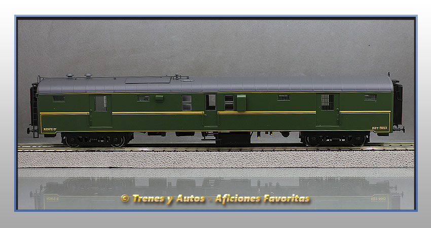 Furgón equipajes Serie 5000 DDT-5013 - Renfe