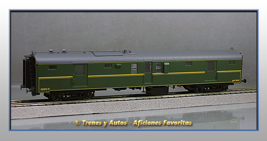 Furgón equipajes Serie 5000 DDT-5013 - Renfe