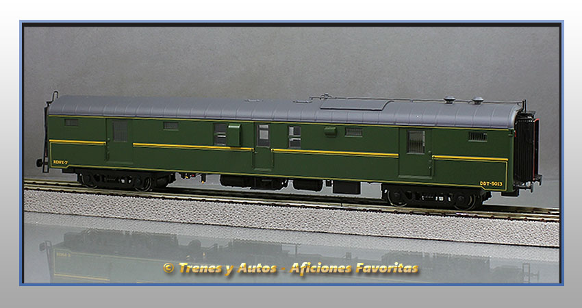 Furgón equipajes Serie 5000 DDT-5013 - Renfe