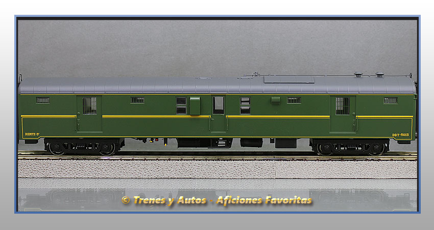 Furgón equipajes Serie 5000 DDT-5013 - Renfe