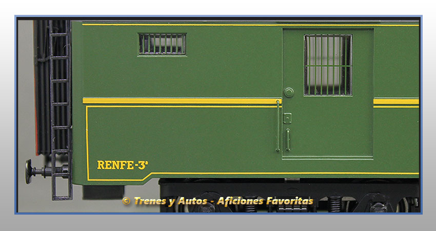 Furgón equipajes Serie 5000 DDT-5013 - Renfe