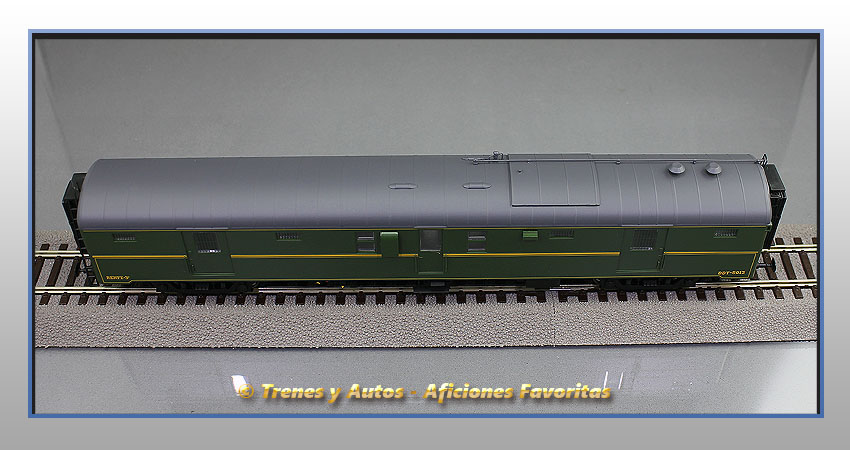 Furgón equipajes Serie 5000 DDT-5013 - Renfe