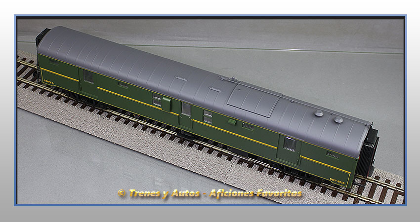 Furgón equipajes Serie 5000 DDT-5013 - Renfe