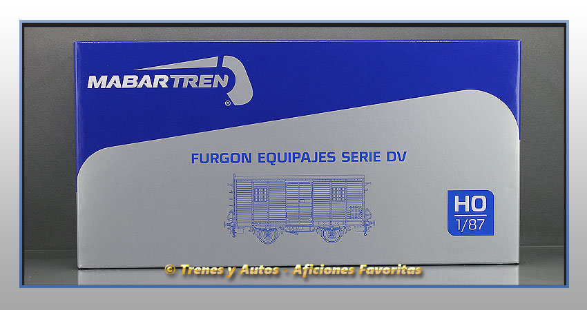 Furgón equipajes Serie DV 1163 - Norte