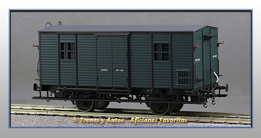 Furgón equipajes Serie DV 1163 - Norte