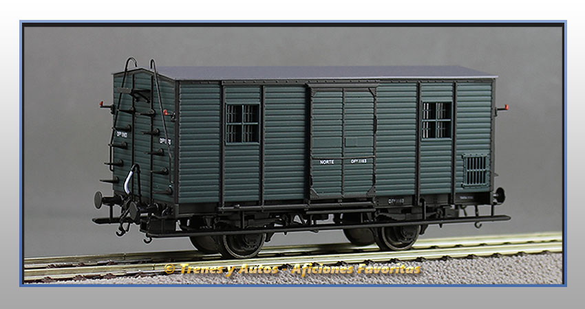 Furgón equipajes Serie DV 1163 - Norte