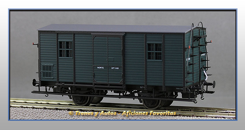 Furgón equipajes Serie DV 1163 - Norte