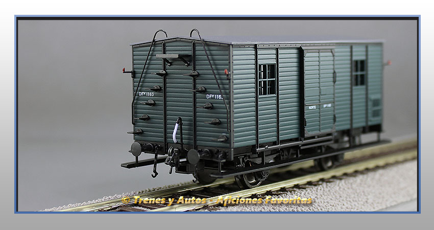 Furgón equipajes Serie DV 1163 - Norte