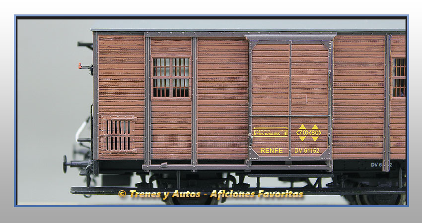Furgón equipajes Serie DV 61152 - Renfe