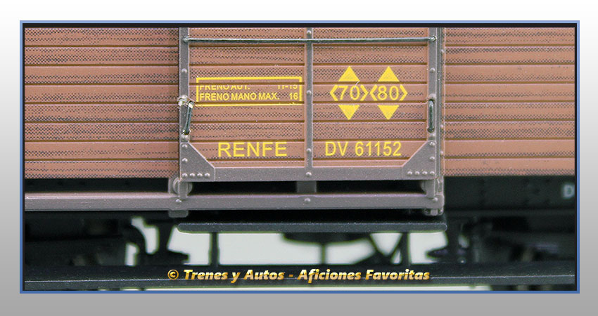 Furgón equipajes Serie DV 61152 - Renfe