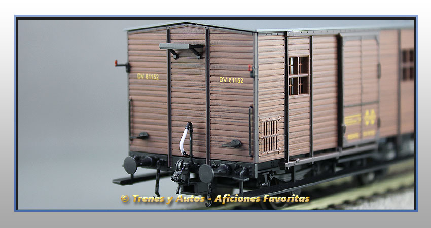 Furgón equipajes Serie DV 61152 - Renfe