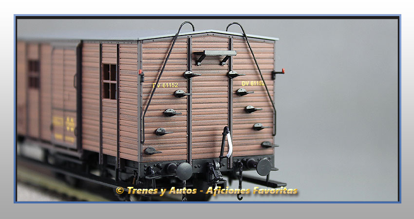 Furgón equipajes Serie DV 61152 - Renfe