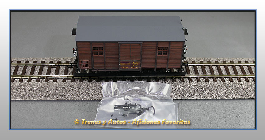 Furgón equipajes Serie DV 61152 - Renfe (Complementos)