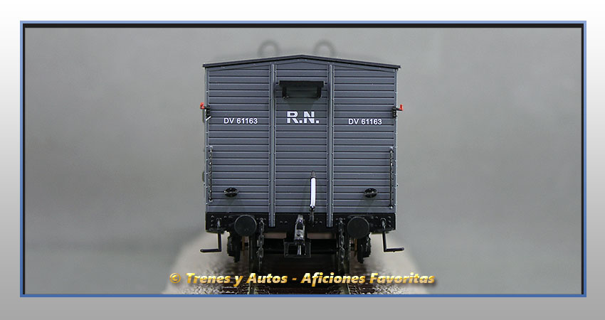 Furgón equipajes Serie DV 61163 - Renfe