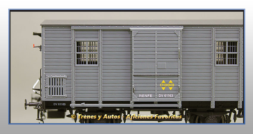 Furgón equipajes Serie DV 61163 - Renfe