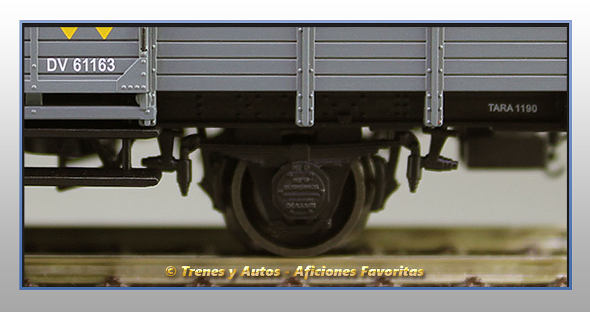 Furgón equipajes Serie DV 61163 - Renfe